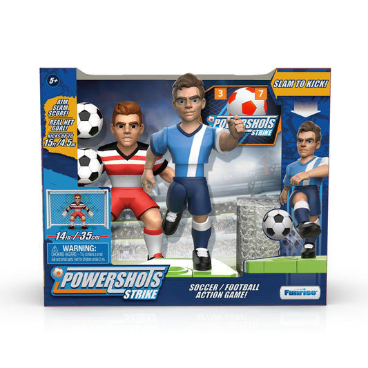 POWERSHOTS TABLE TOP FOOTBALL PLAYSET WITH 9IN FIGURE SAM