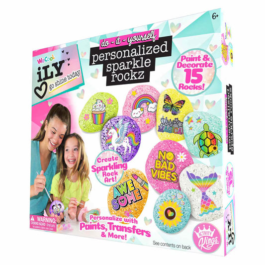 DIY PERSONALIZED SPARKLE ROCKZ