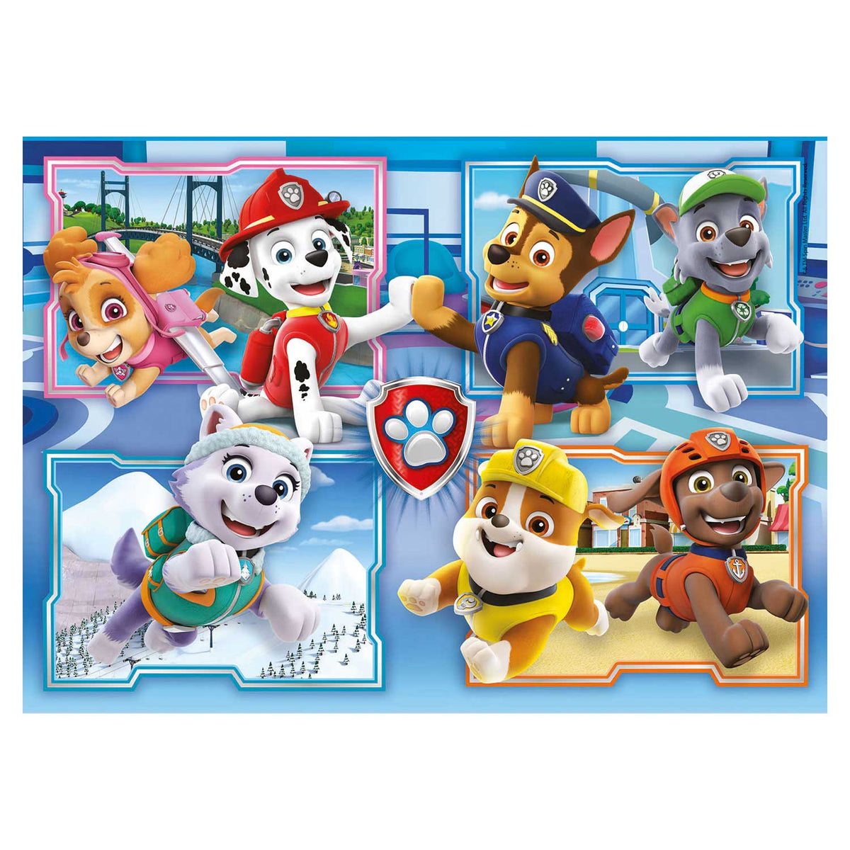 CLEMENTONI PAW PATROL - 2 X 60 PCS PUZZLE