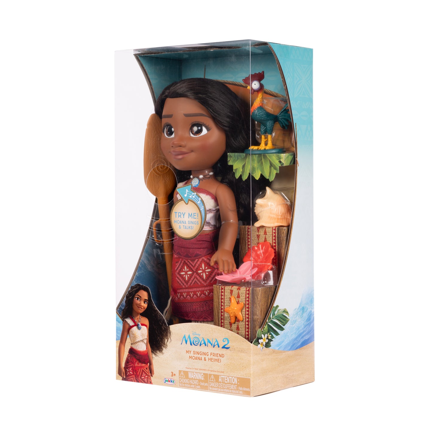 DISNEY MOANA 2 FEATURE MOANA DOLL SINGING BATTERY OPERATED