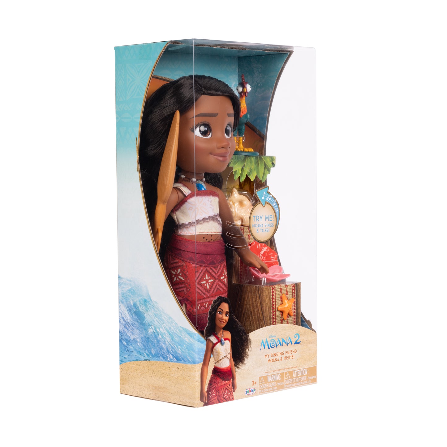 DISNEY MOANA 2 FEATURE MOANA DOLL SINGING BATTERY OPERATED