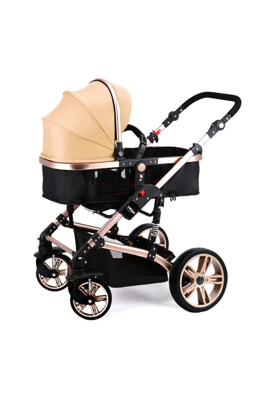Teknum 3 in 1 Pram Stroller-Story-Khaki