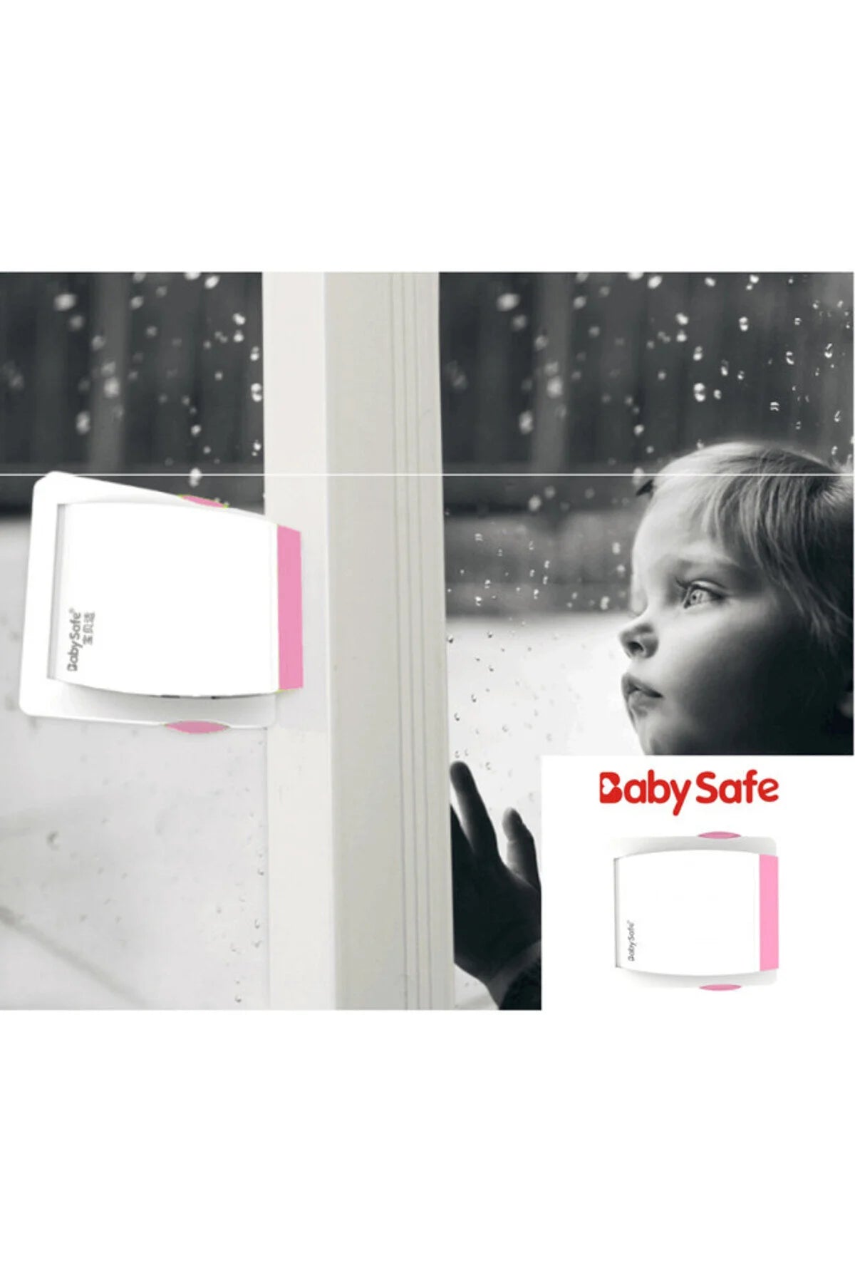 Baby Safe - Multipurpose Window Stopper - Set of 4 - Pink