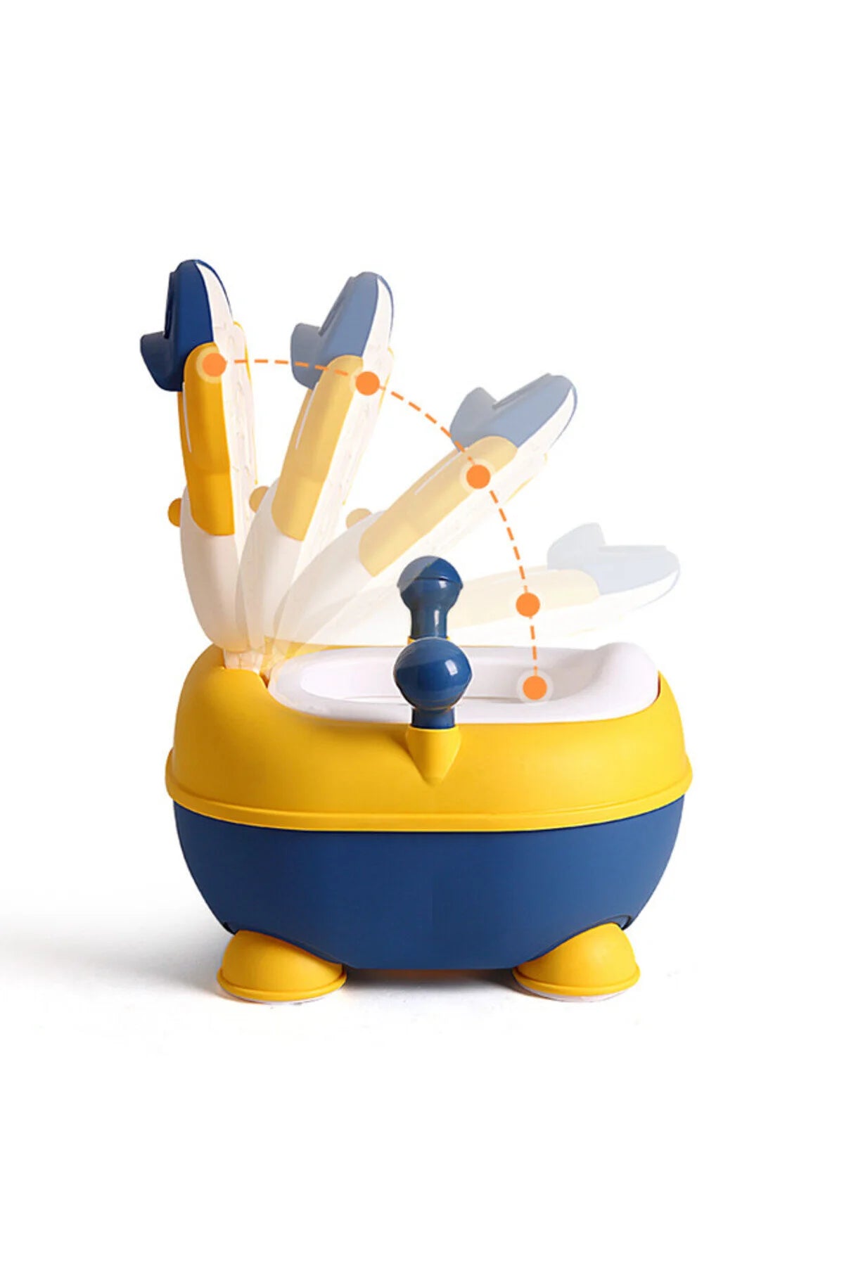 Eazy Kids Monkey Potty - Yellow