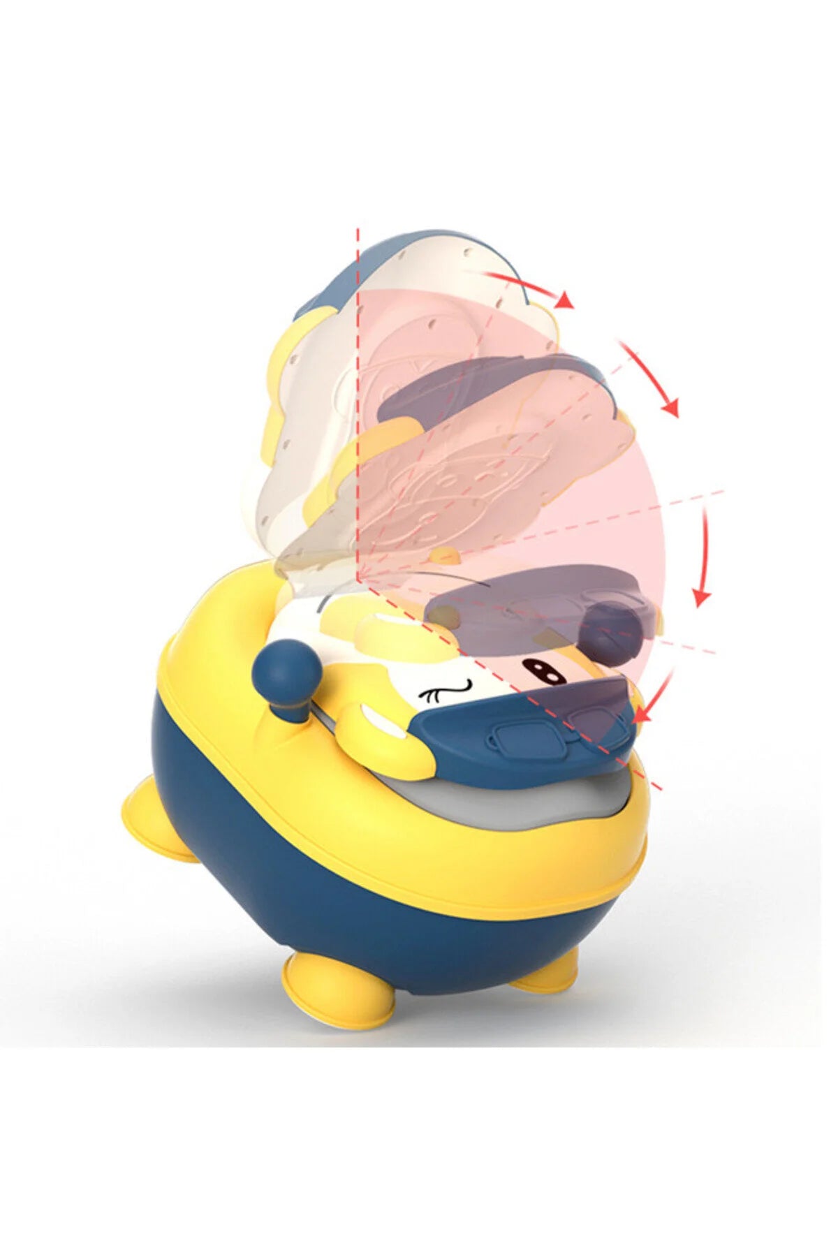 Eazy Kids Monkey Potty - Yellow