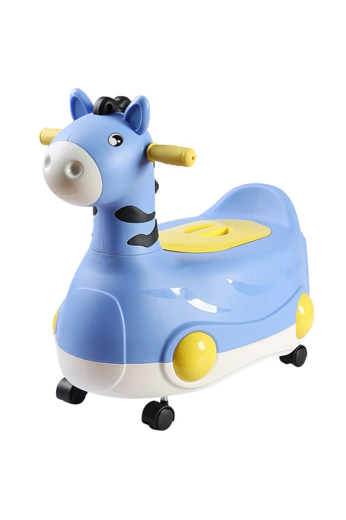 Eazy Kids Horse Potty Car - Blue