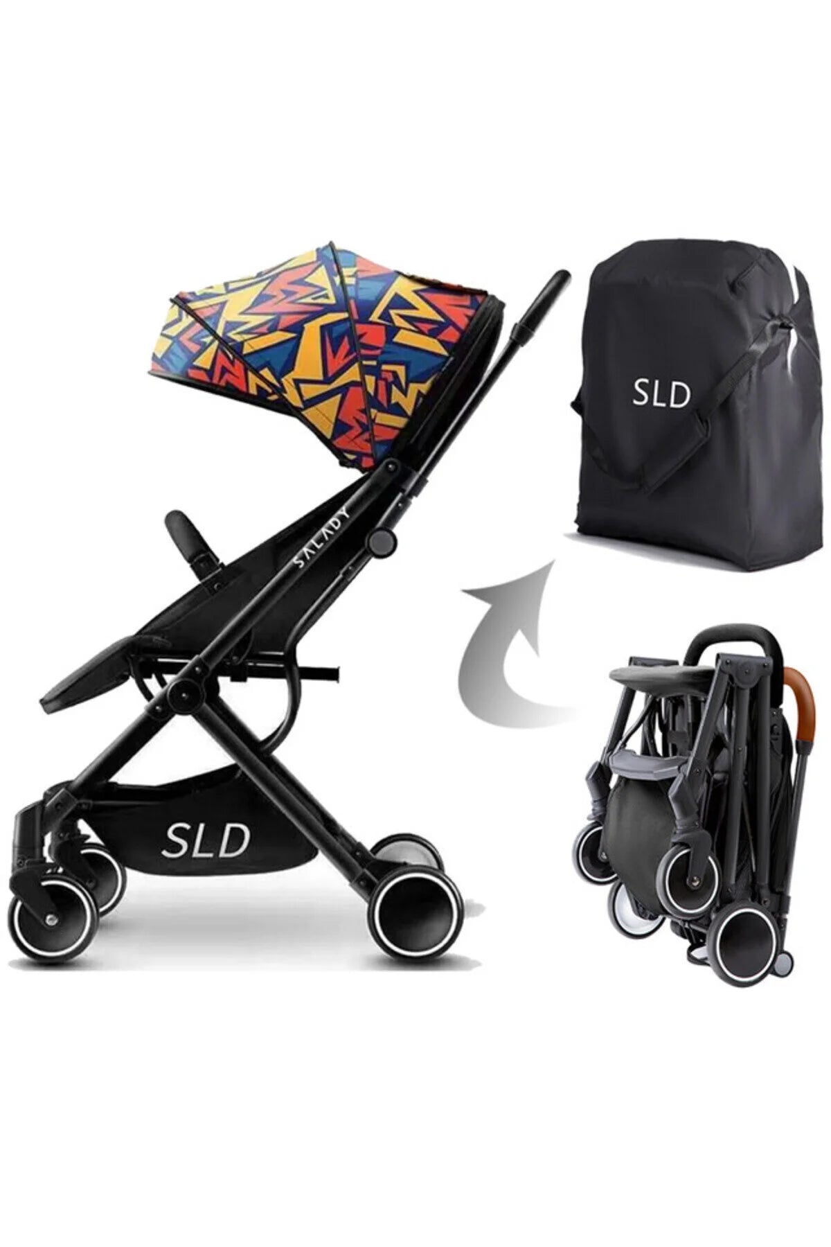 Travel Lite Stroller - SLD by Teknum - Piccaso