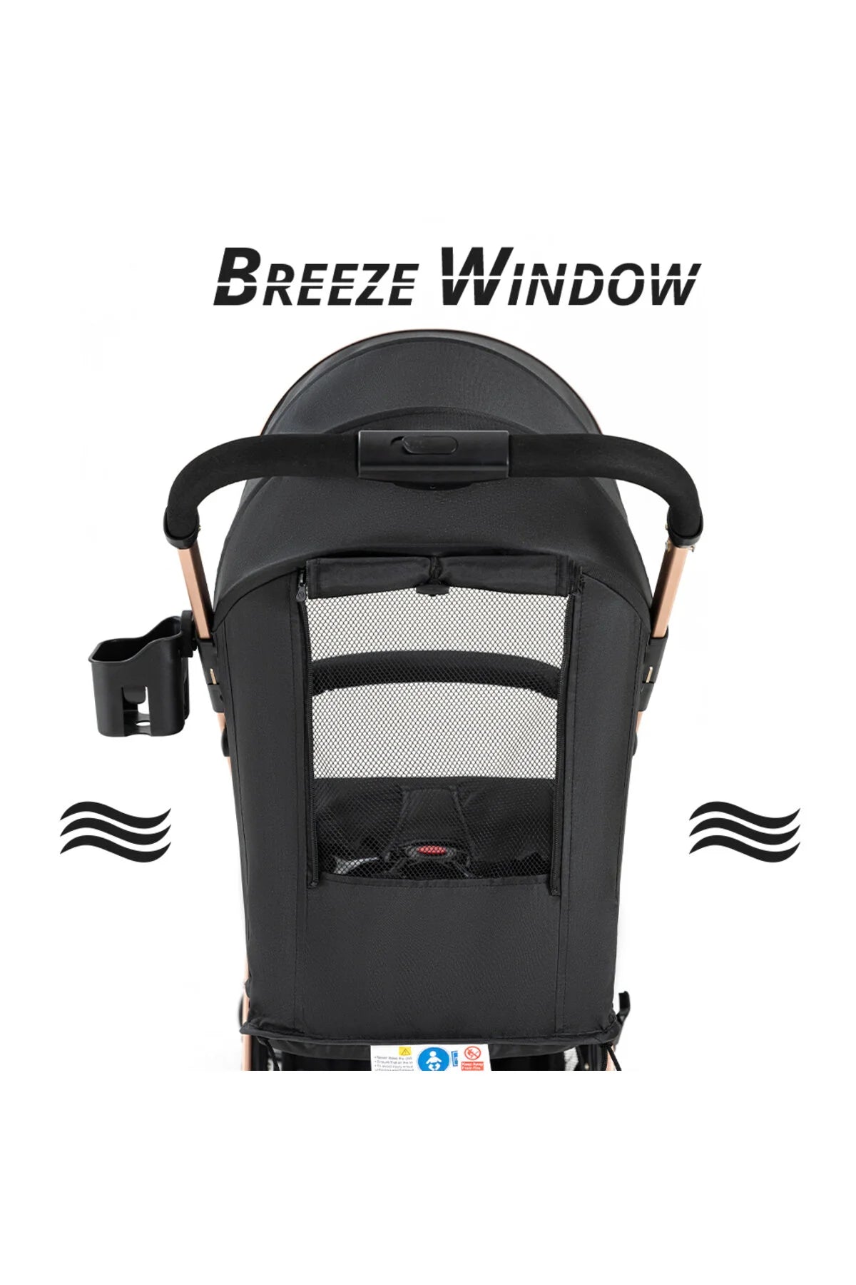 Teknum Explorer Travel Stroller-Black