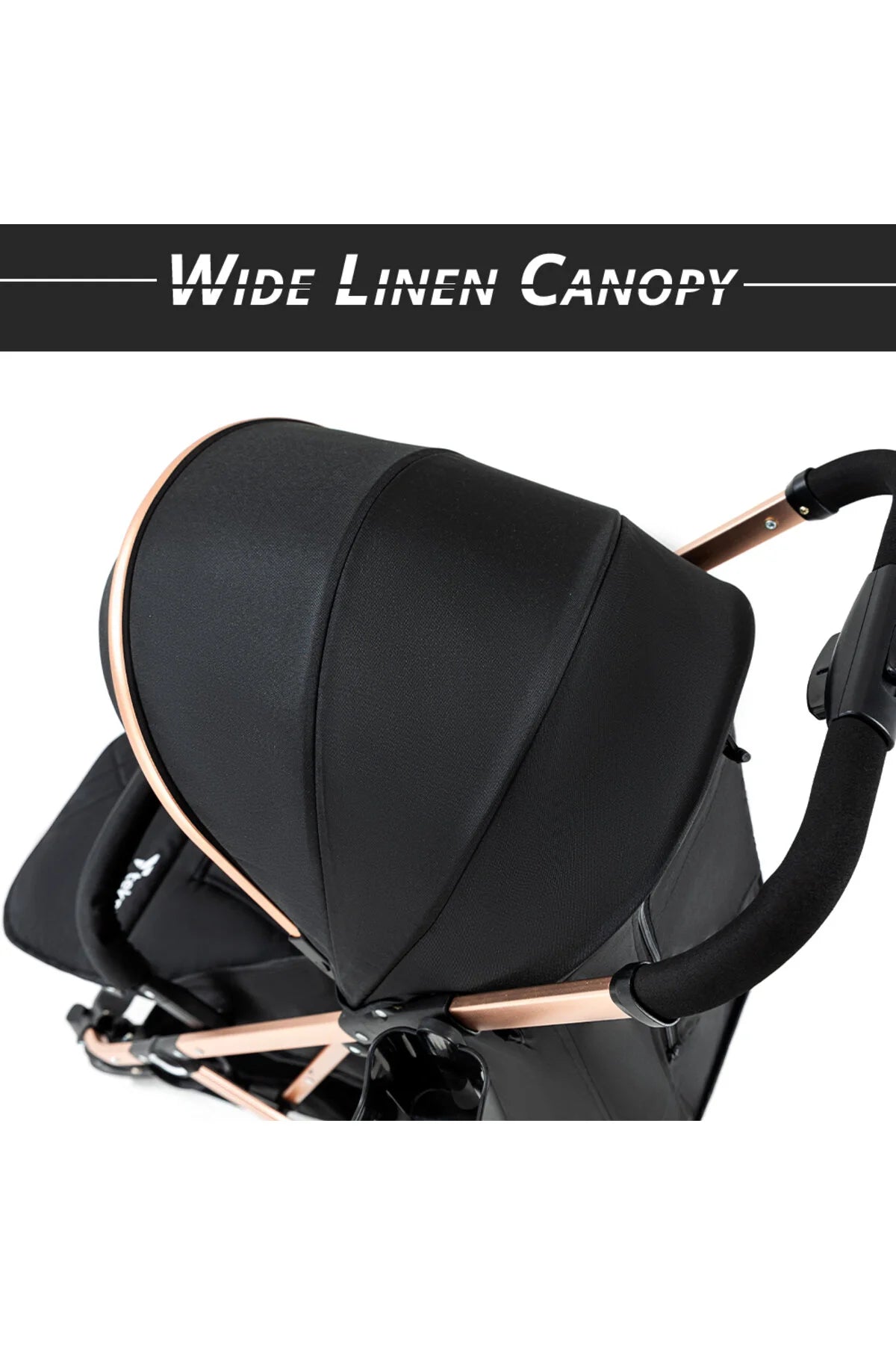 Teknum Explorer Travel Stroller-Black