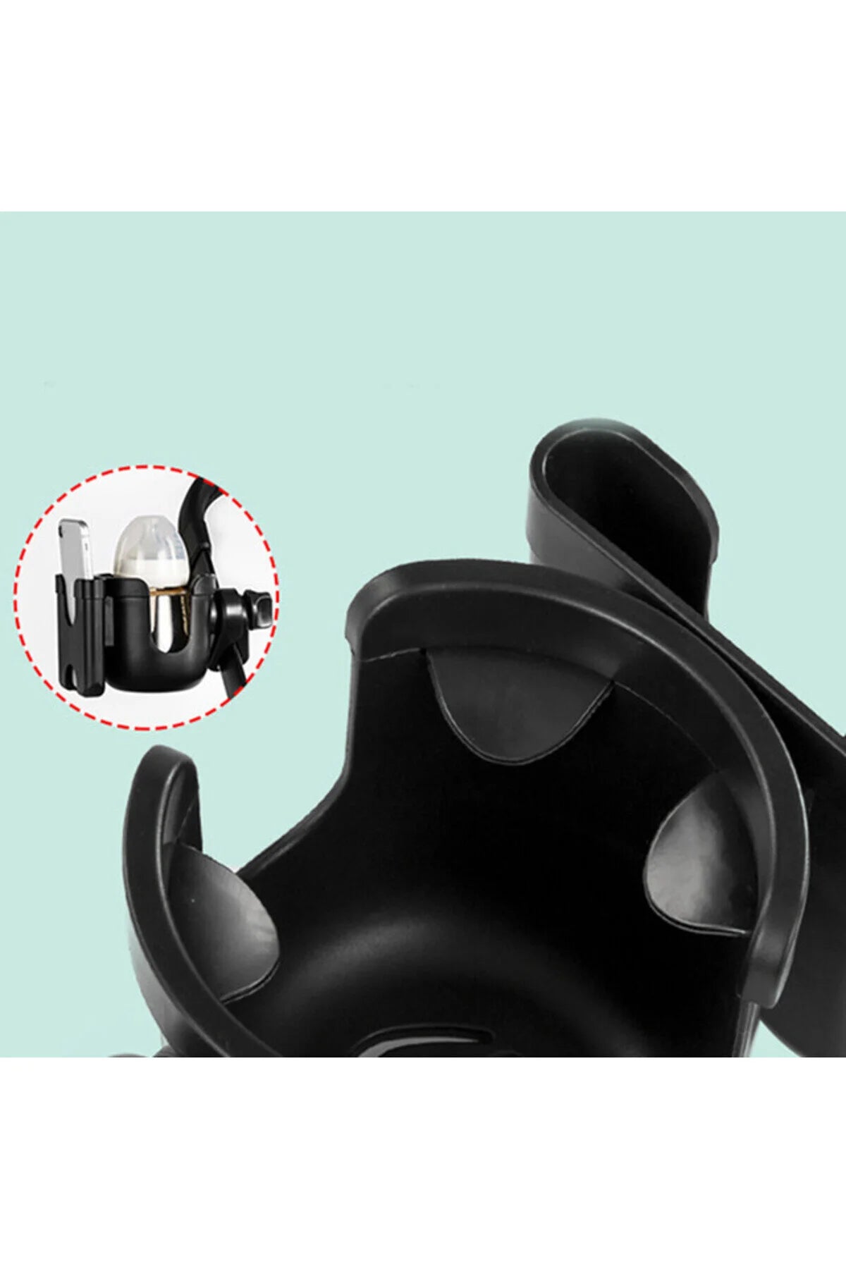 Teknum 2-in-1 Universal stroller Cup & Phone Holder