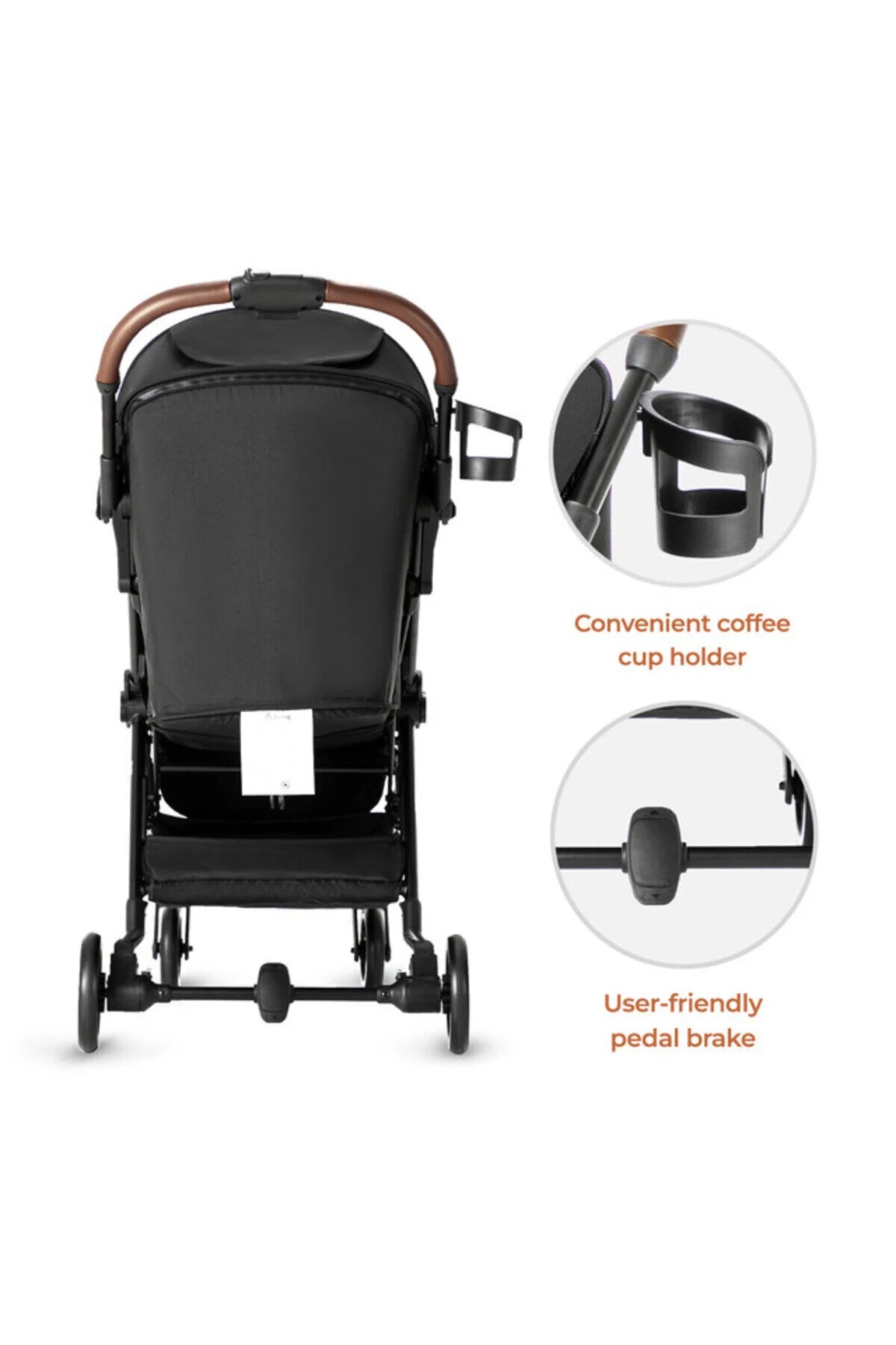 Teknum Travel EXPLORER 2 AutoFold Stroller - Black