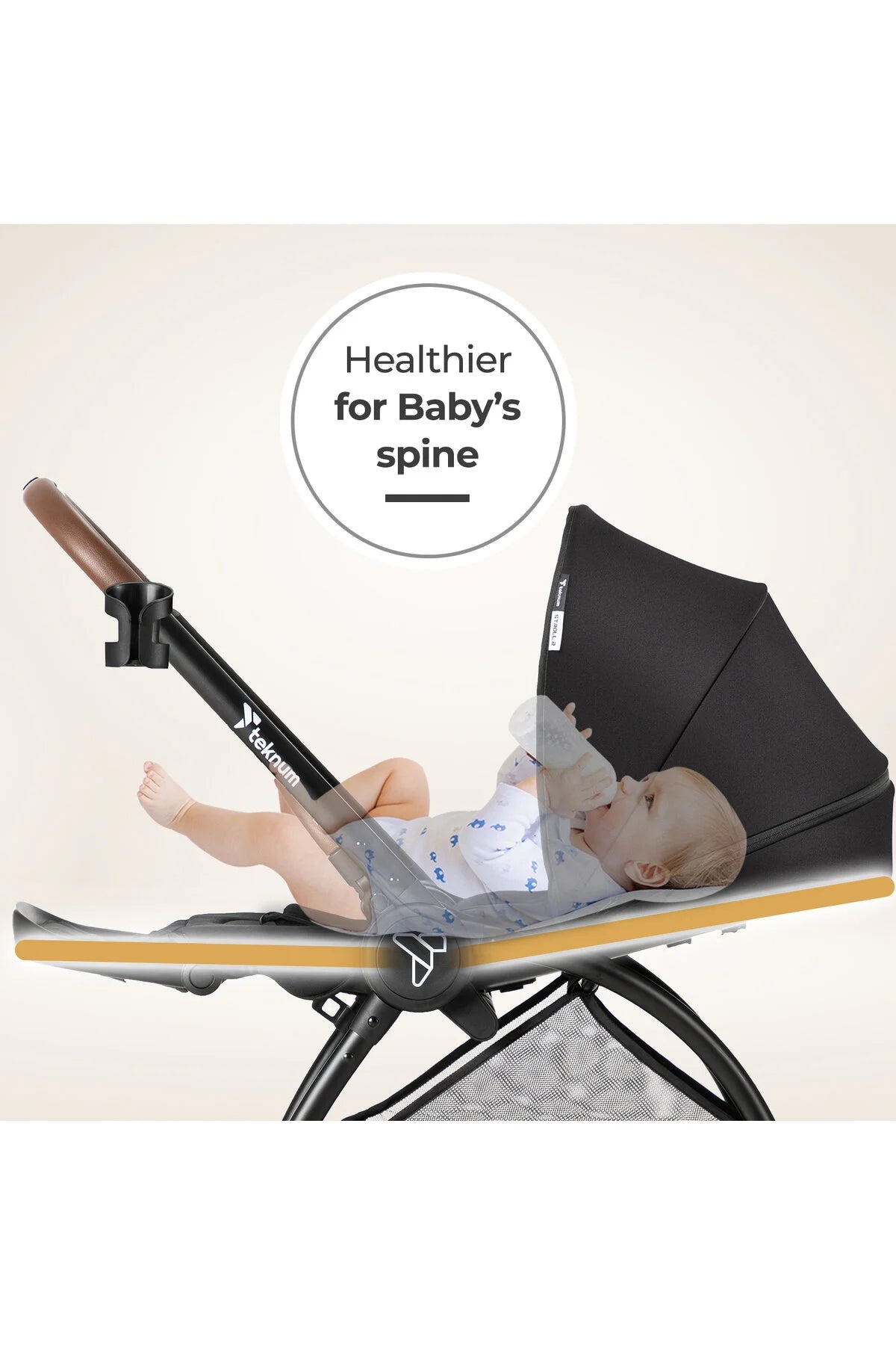 Teknum Travel STROLL 2 Stroller - Black