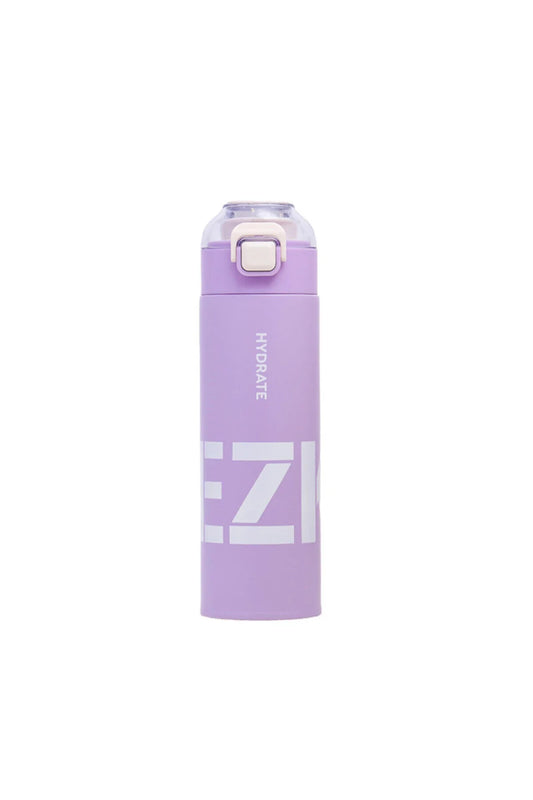Eazy Kids Double Wall Insulated Travel Water Bottle - Purple 550ml
