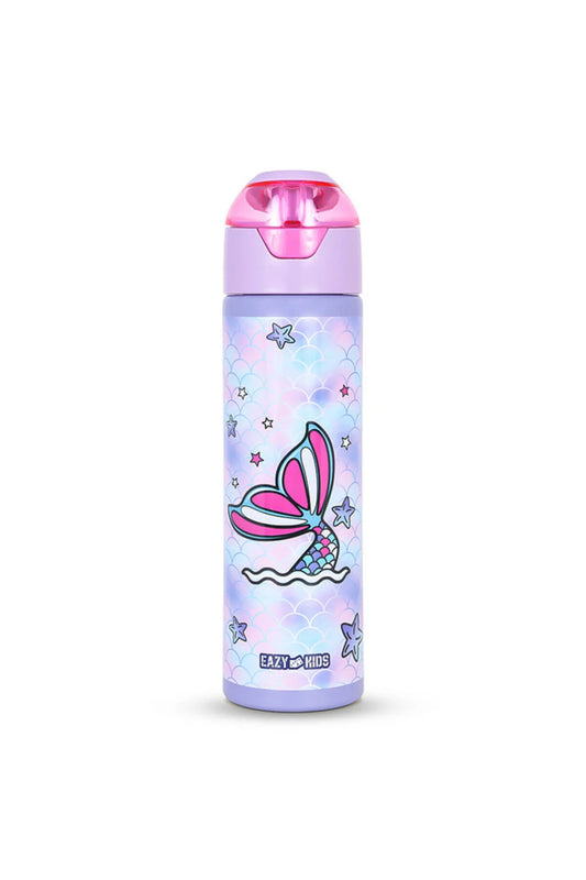 Eazy Kids Insulated SS Water Bottle w/ Spray Mermaid - 640ml