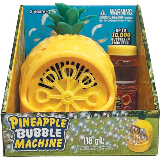Pineapple Bubble Machine