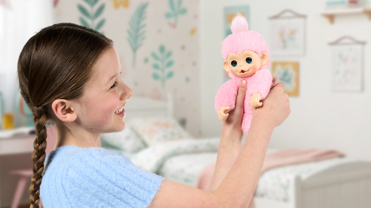 قرد لونا ليمون Little Live Pets – رفيق تفاعلي ناعم للأطفال