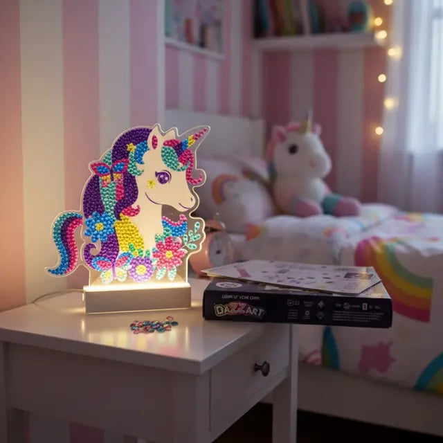 Dimond art light - Unicorn