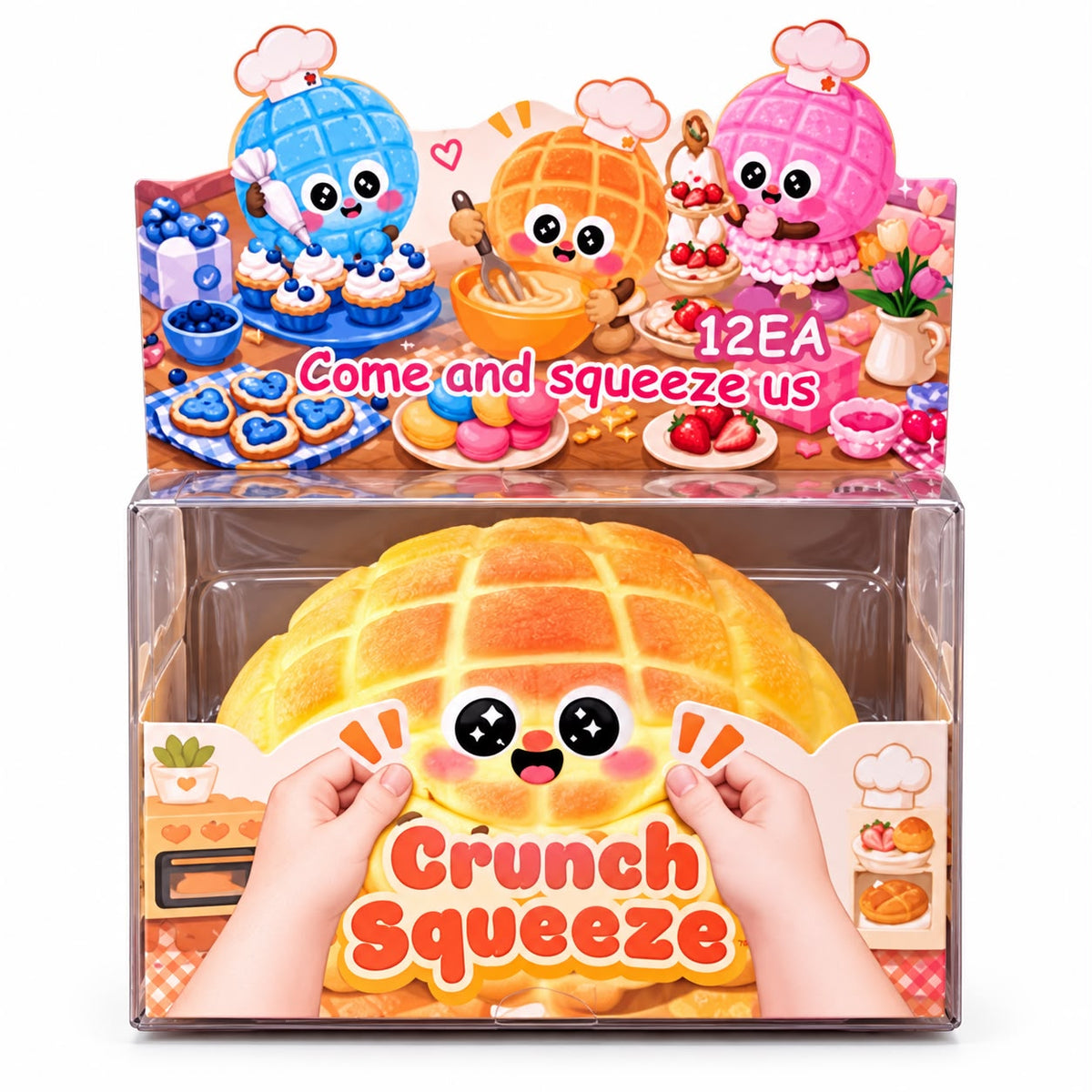 Medium Pineapple Bun Squishy Toy