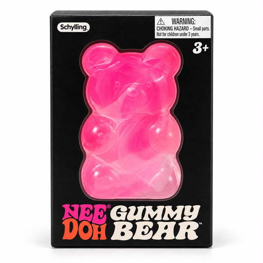 Pink teddy bear squishy