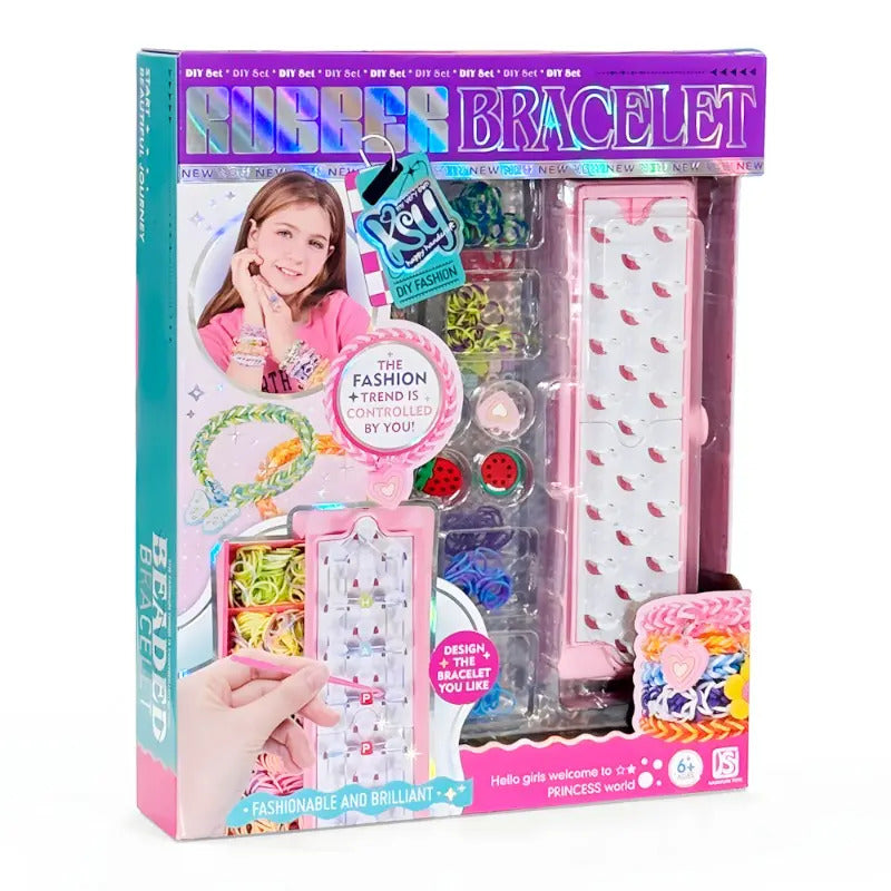 Diy Rubber Bracelet Set