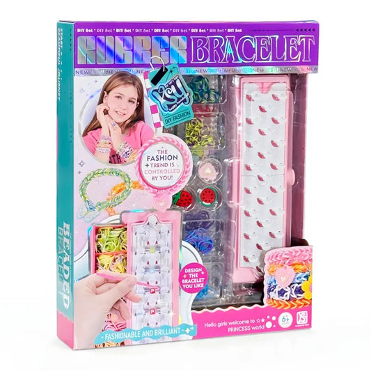 Diy Rubber Bracelet Set