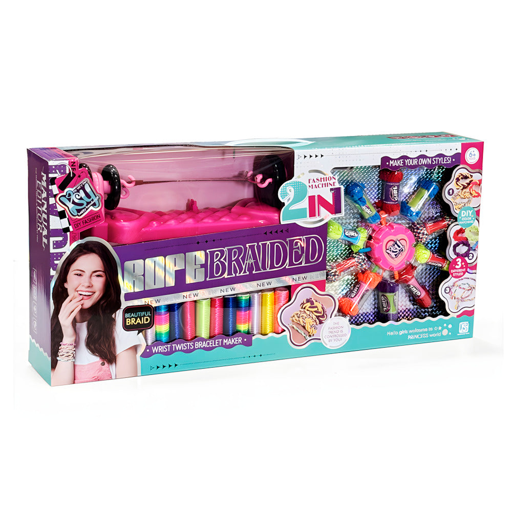 Diy Rope Braiding Machine 2-In-1 Set