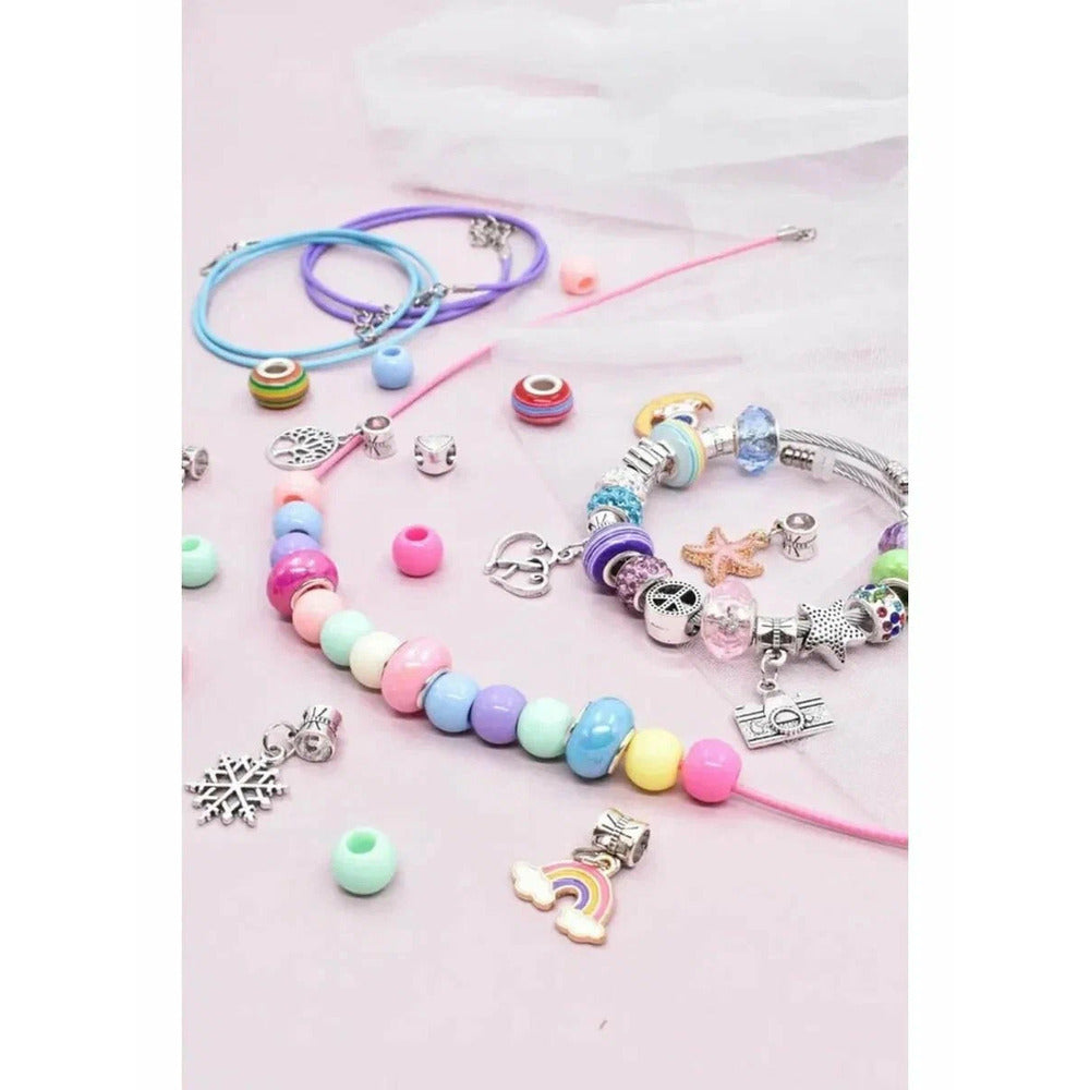 Laurie Love Dressing Up Diy Jewelry Box-58 Pieces
