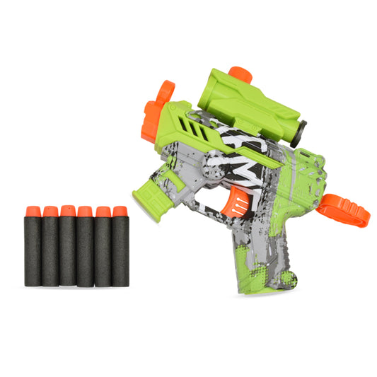 مسدس رغوة Air Blaster – دقة وإثارة بالهواء – أخضر