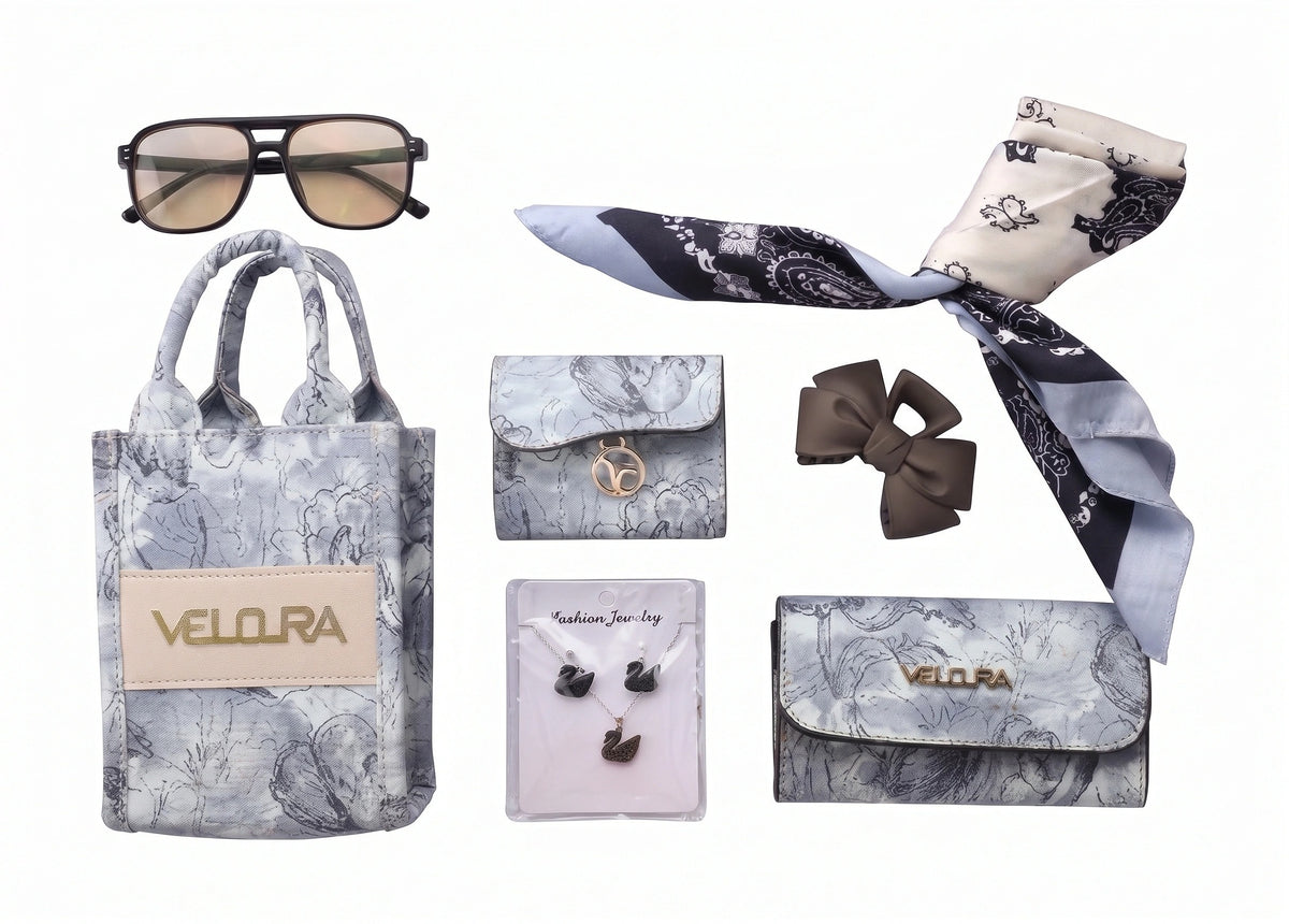 Veloura Elegance Accessory Set Elite (Azure)