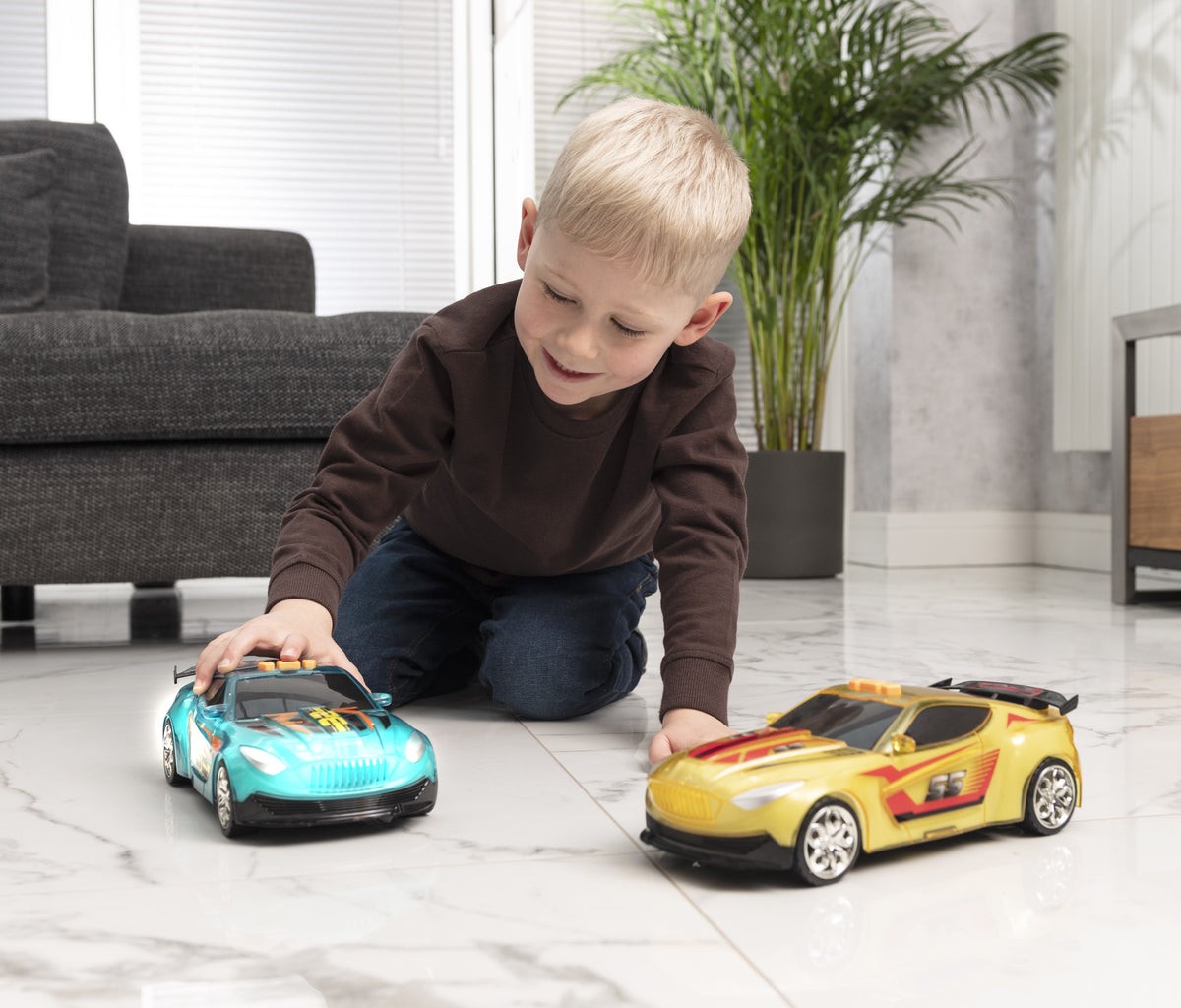 Teamsterz Mighty Machines Colour Change Car (Medium) (L&S)
