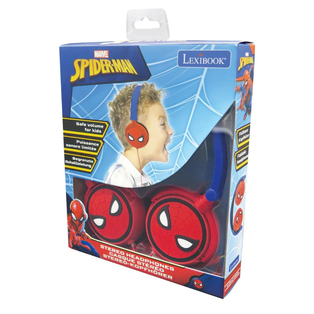 Lexibook - Spiderman Stereo Headphones Marvel Kids