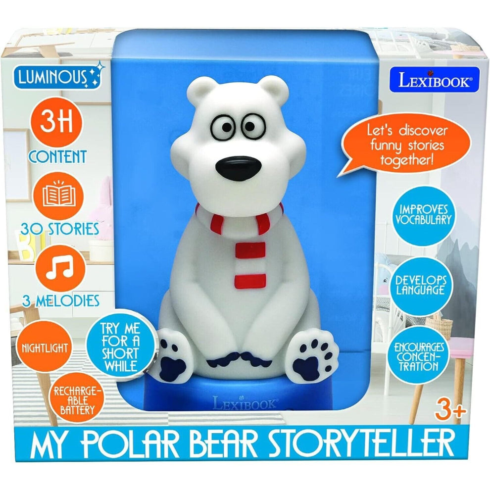 3D DESIGN TEDDY BEAR STORY TELLER WITH NIGHT LIGHT MUSIC AND