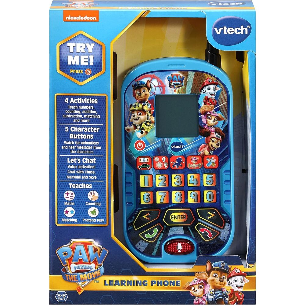 Paw Patrol The Movie Learning Phone