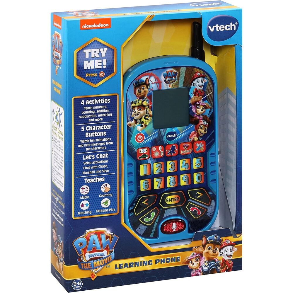 Paw Patrol The Movie Learning Phone