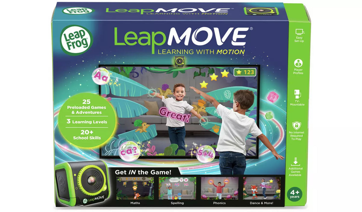 LEAPFROG LEAPMOVE ACTIVE LEARNING VIDEO GAME SYSTEM