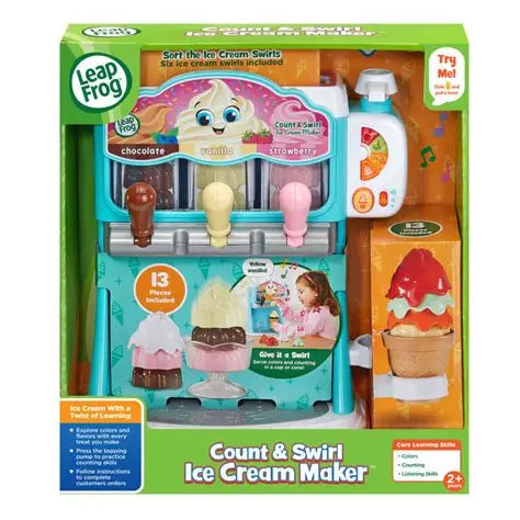 LEAP FROG COUNT AND SWIRL ICE CREAM MAKER