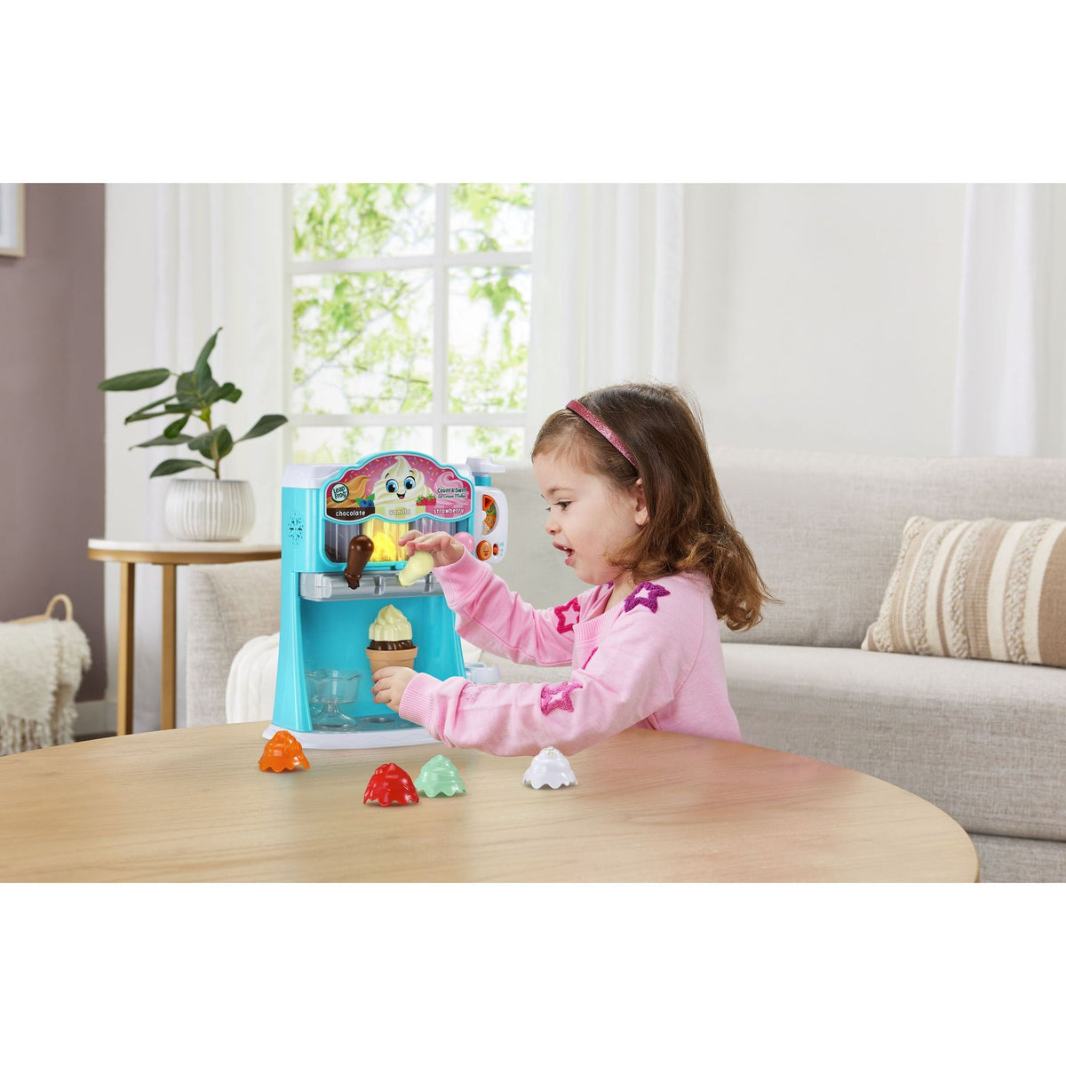 LEAP FROG COUNT AND SWIRL ICE CREAM MAKER