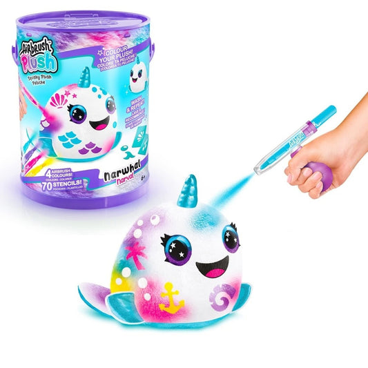Canal Toys - Canal Toys Airbrush Plush Squish Pals Paint Can