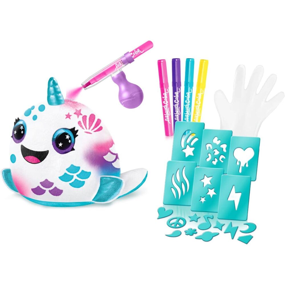 Canal Toys - Canal Toys Airbrush Plush Squish Pals Paint Can