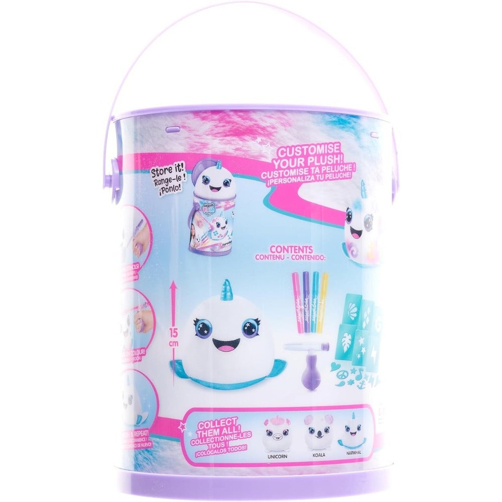 Canal Toys - Canal Toys Airbrush Plush Squish Pals Paint Can
