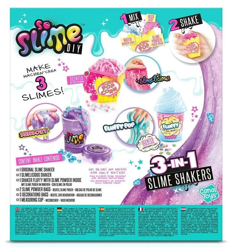 Canal Toys - Canal Toys So Slime 3-In-1 Slime Shakers