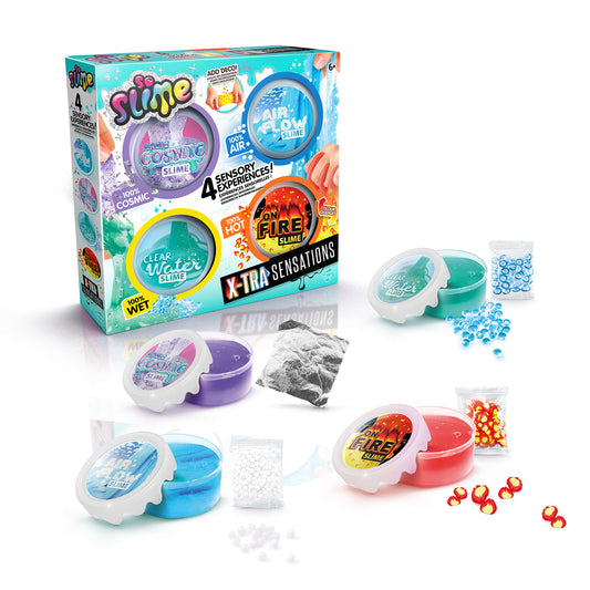 X-TRA SENSATIONS 4-PACK SLIME SET