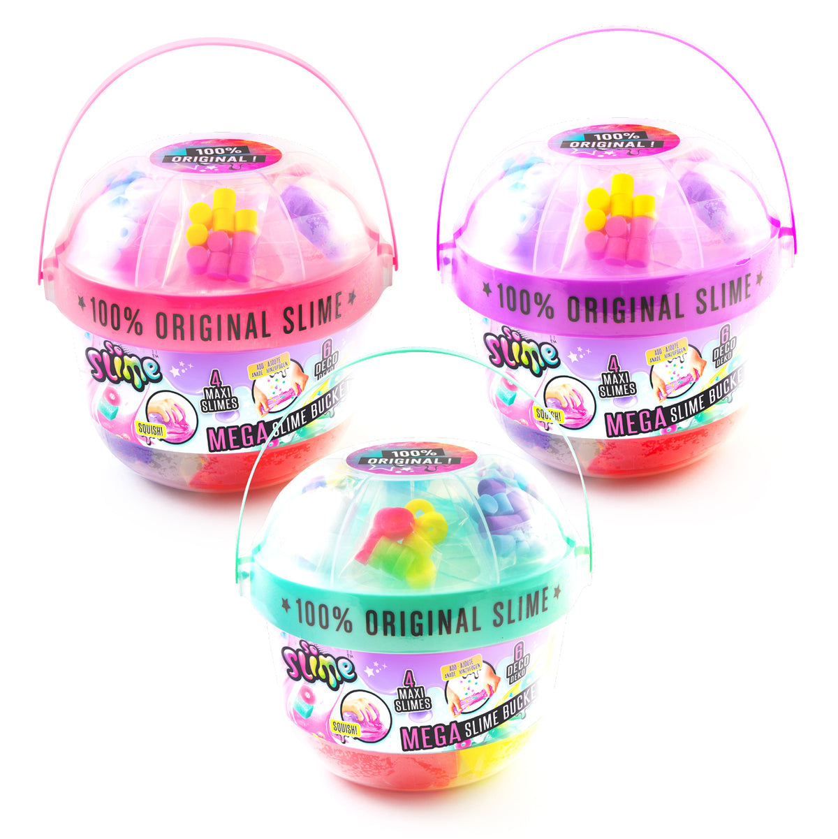 MEGA SLIME BUCKET - Assorted