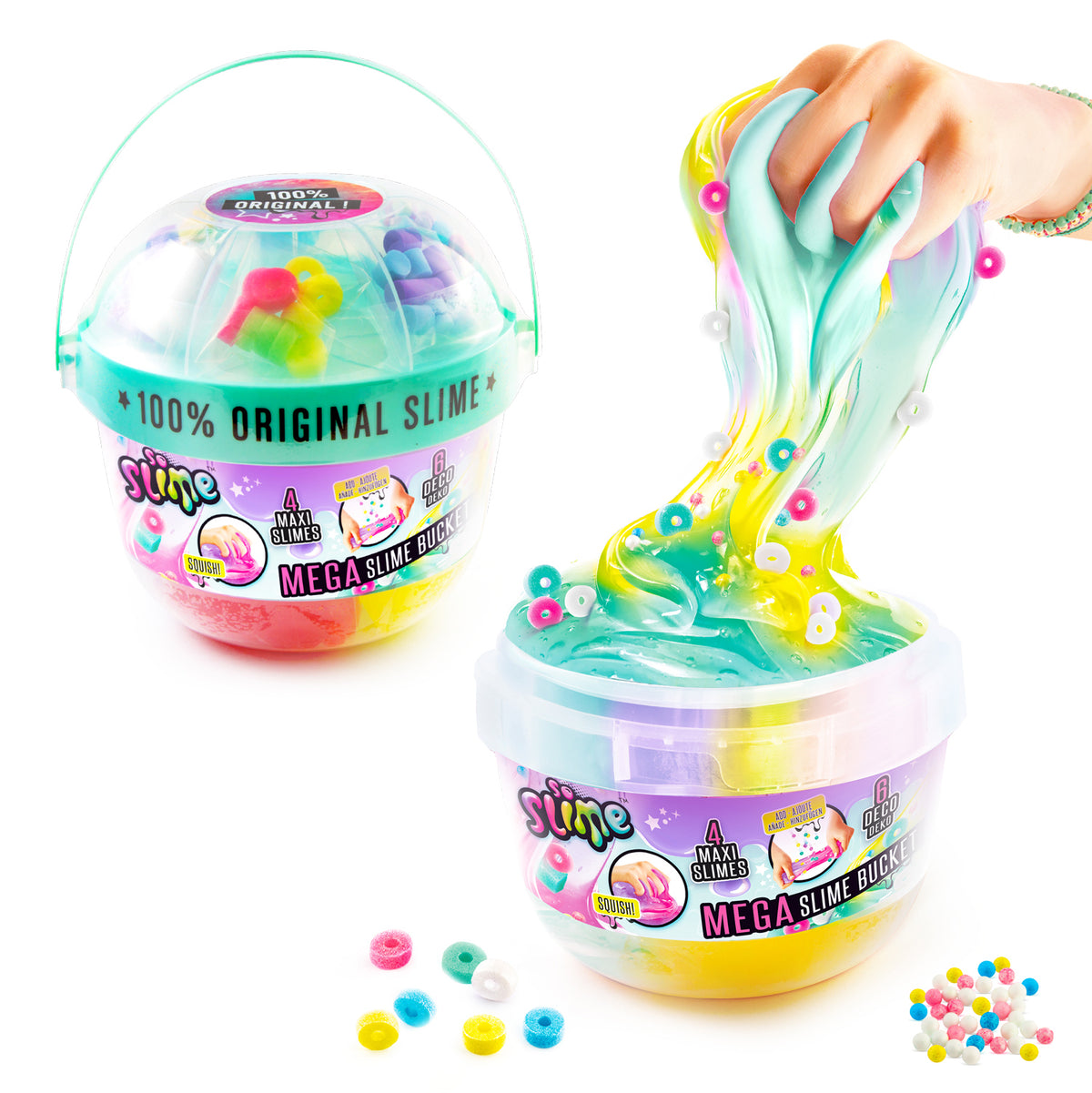 MEGA SLIME BUCKET - Assorted