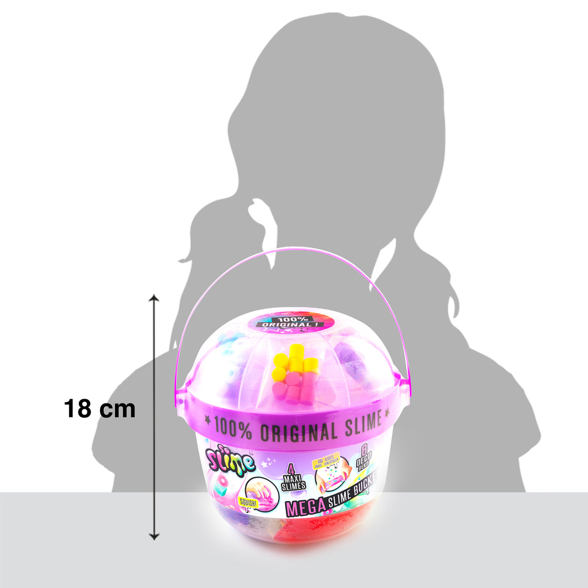 MEGA SLIME BUCKET - Assorted