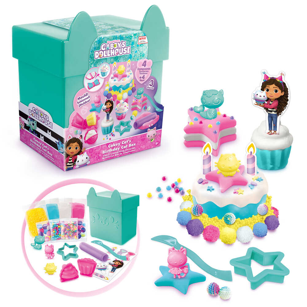 Canal Toys - Canal Toys Gabbys Dollhouse Cakey Cat Birthday Box