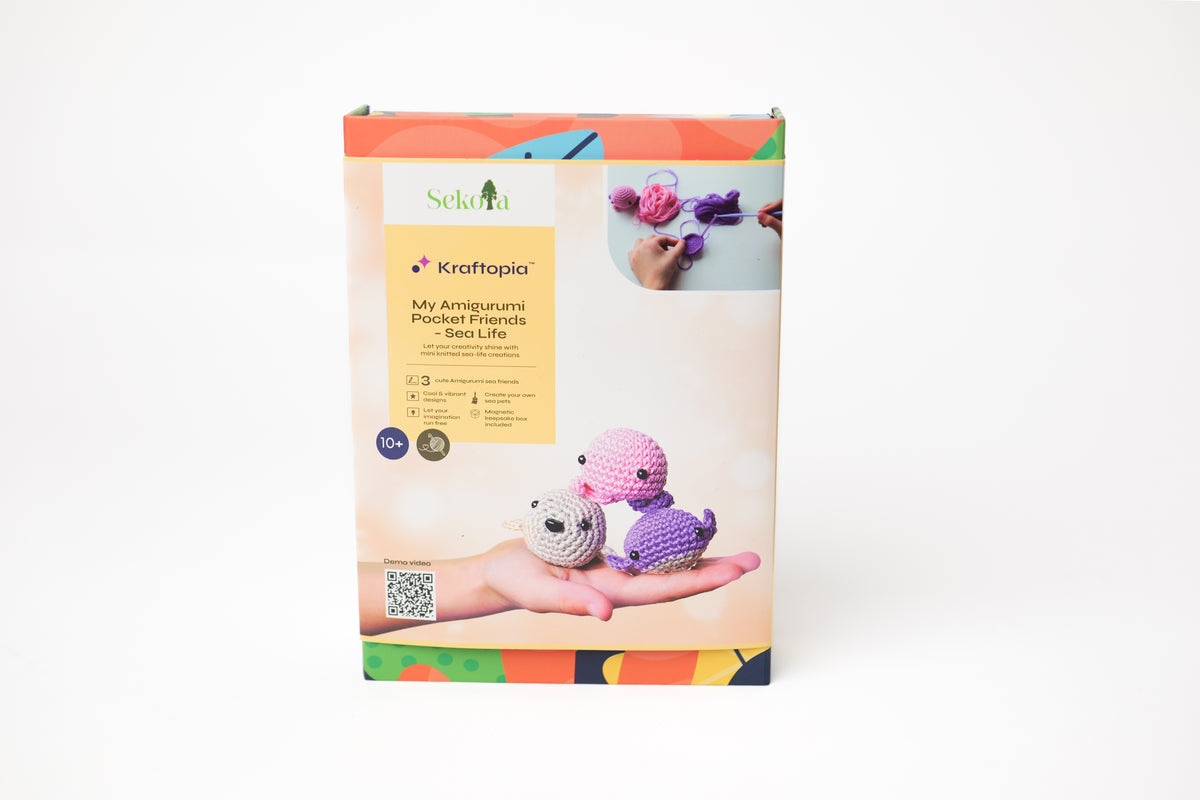 Sekoia Kraftopia My Amigurumi Pocket Friends Sea Life
