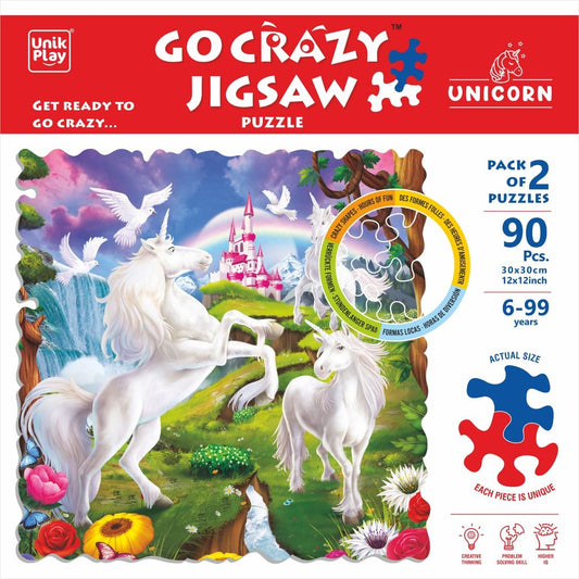 GO CRAZY JIGSAW - UNICORN