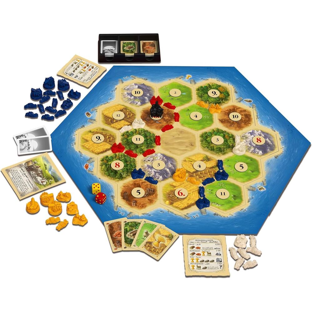 Catan Base Game (Ar-En)
