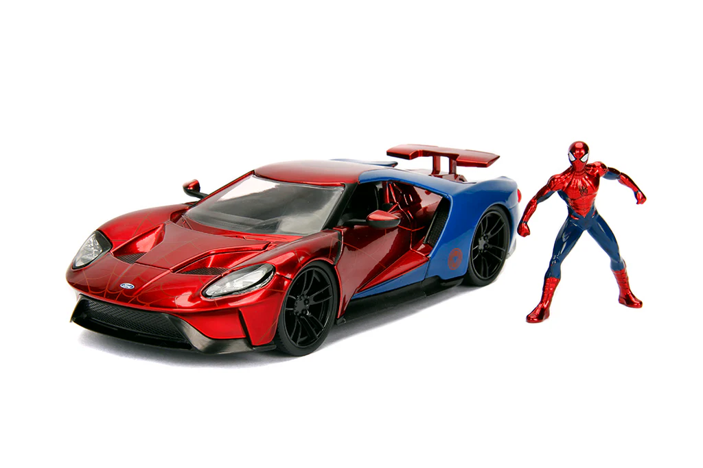 MARVEL- SPIDERMAN 2017 FORD GT (1:32)